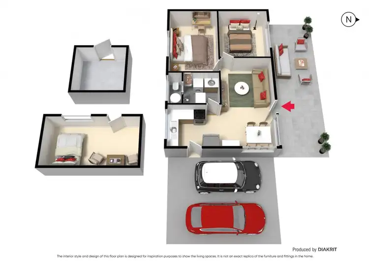 Floorplan of Homely house listing, 7 Madeleine Street, Blairgowrie VIC 3942