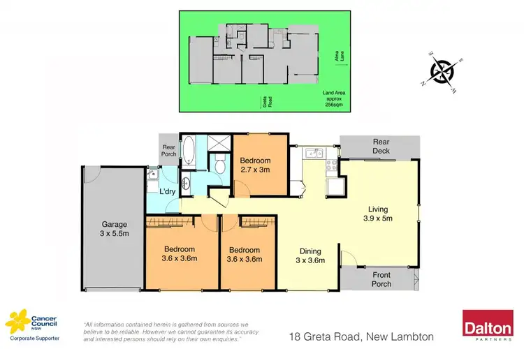Floorplan of Homely house listing, 18 Greta Road, New Lambton NSW 2305