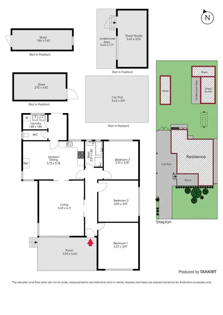 Floorplan of Homely house listing, 38 Murray Street, Fawkner VIC 3060