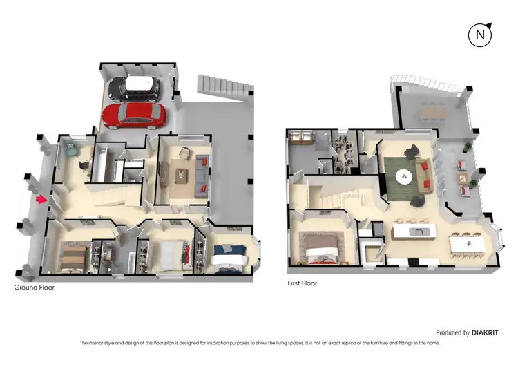 Floorplan of Homely house listing, 22 Eaglehawk Boulevard, Eynesbury VIC 3338