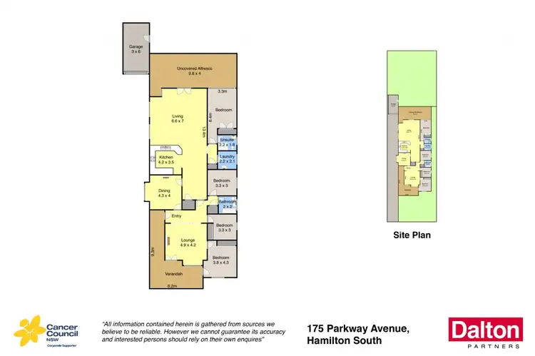 Floorplan of Homely house listing, 175 Parkway Avenue, Hamilton South NSW 2303