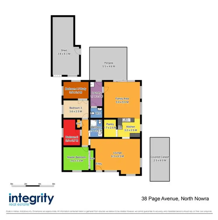 Floorplan of Homely house listing, 38 Page Avenue, North Nowra NSW 2541