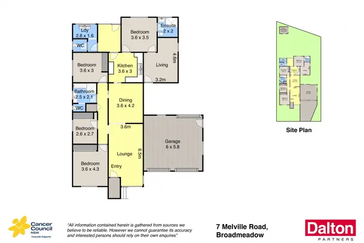 Floorplan of Homely house listing, 7 Melville Road, Broadmeadow NSW 2292
