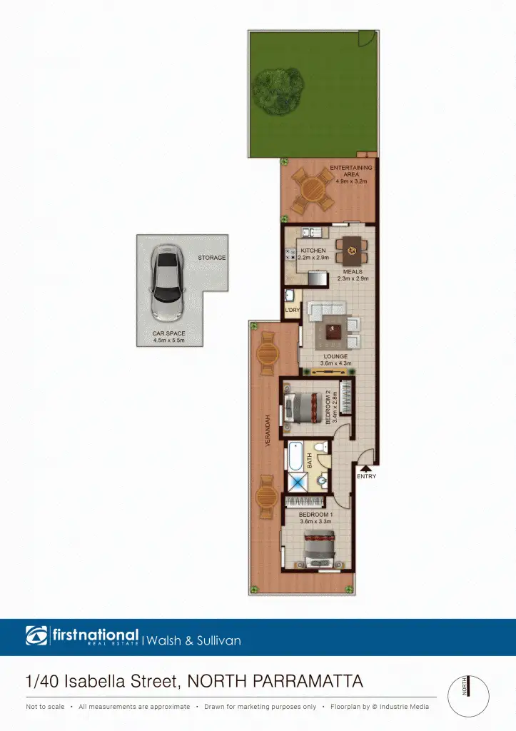 Floorplan of Homely unit listing, Address available on request