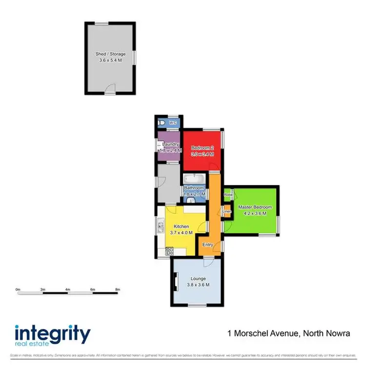 Floorplan of Homely house listing, 1 Morschel Avenue, North Nowra NSW 2541