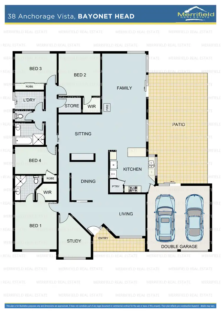 Floorplan of Homely house listing, 38 Anchorage Vista, Bayonet Head WA 6330