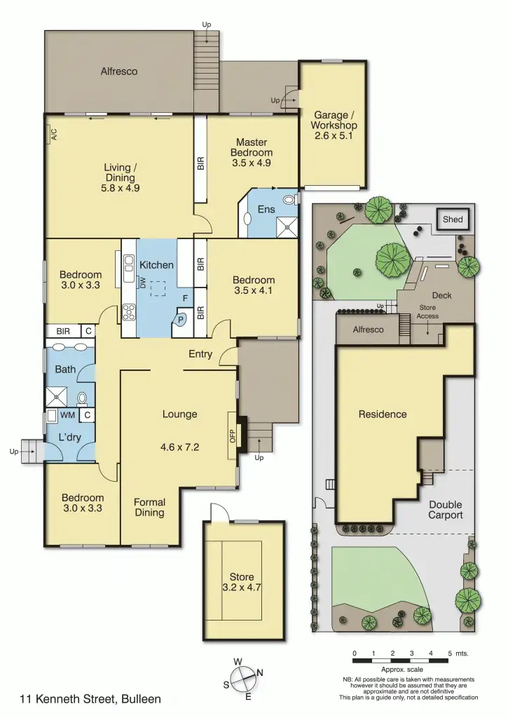 Floorplan of Homely house listing, 11 Kenneth Street, Bulleen VIC 3105