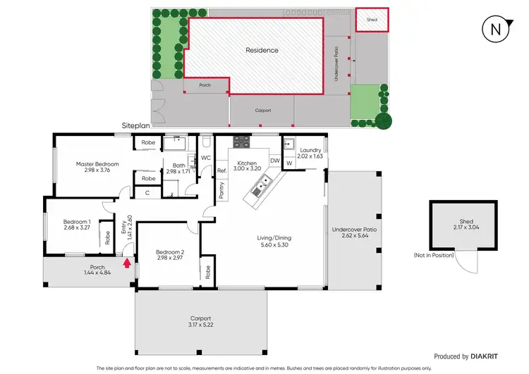 Floorplan of Homely house listing, 16 Caddick Gardens, Caroline Springs VIC 3023