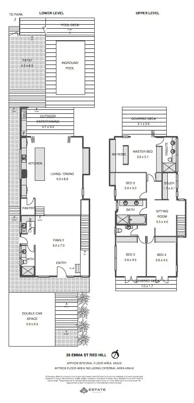 Floorplan of Homely house listing, 29 Emma St, Red Hill QLD 4059