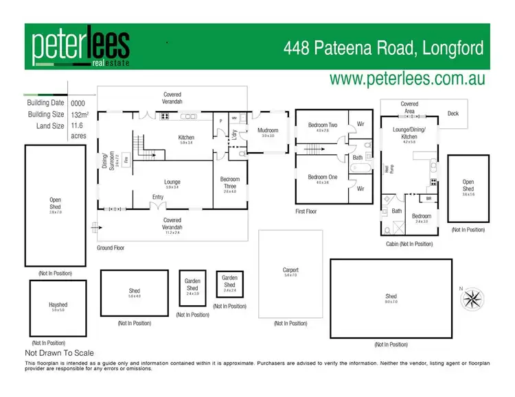 Floorplan of Homely house listing, 448 Pateena Road, Longford TAS 7301