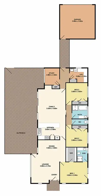 Floorplan of Homely house listing, 175 Flaxen Hills Road, Doreen VIC 3754