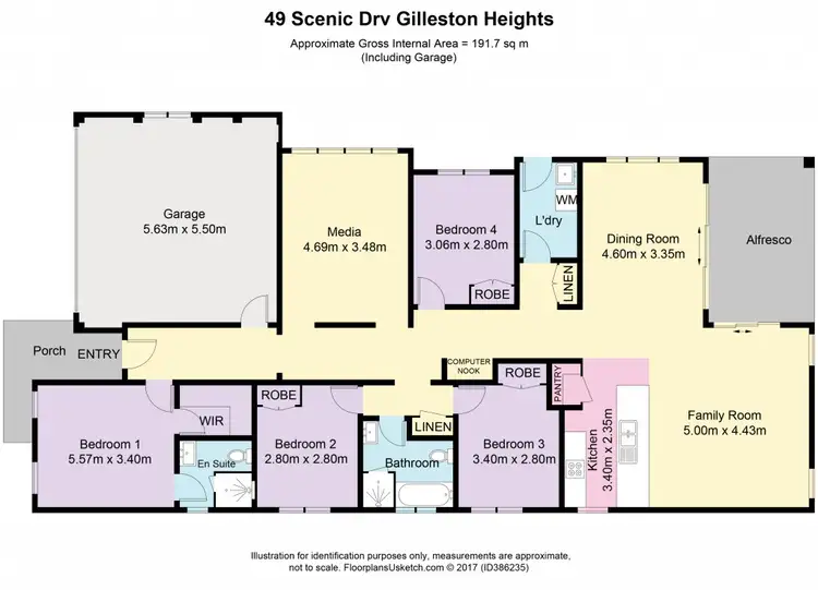 Floorplan of Homely house listing, 49 Scenic Drive, Gillieston Heights NSW 2321