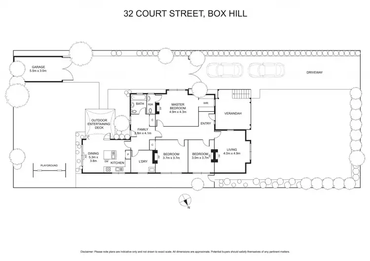 Floorplan of Homely house listing, 32 Court Street, Box Hill VIC 3128