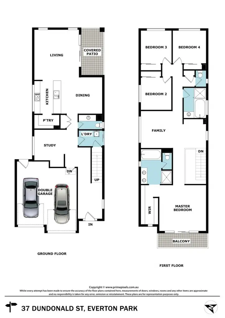 Floorplan of Homely house listing, 37 Dundonald Street, Everton Park QLD 4053
