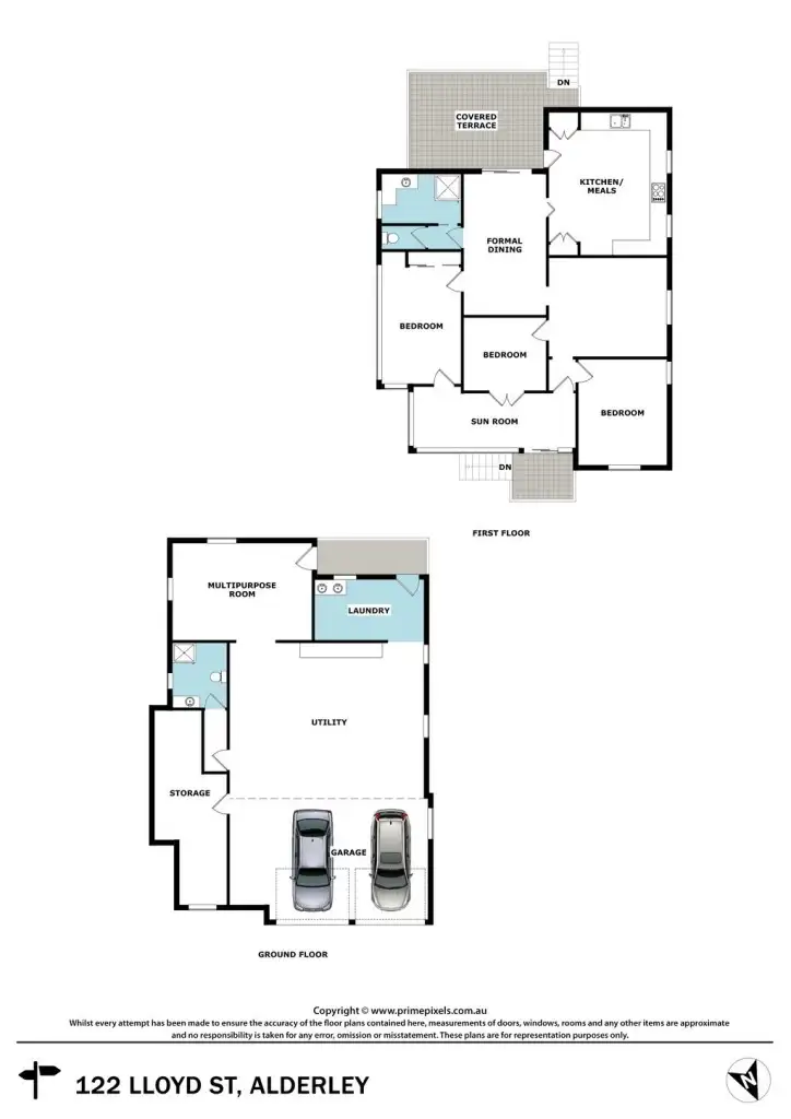 Floorplan of Homely house listing, 122 Lloyd Street, Alderley QLD 4051