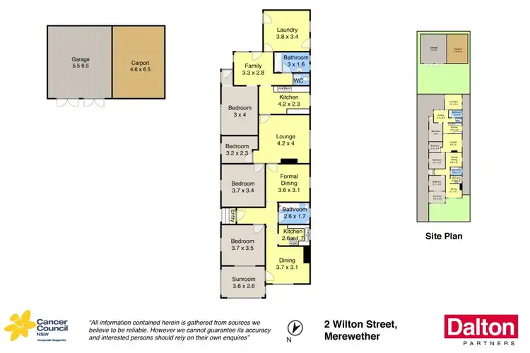 Floorplan of Homely house listing, 2 Wilton Street, Merewether NSW 2291