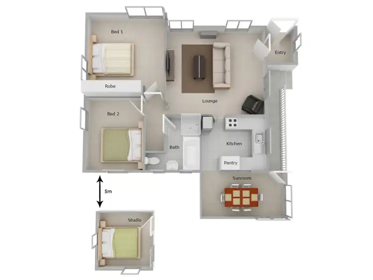 Floorplan of Homely house listing, 22 Lawson Street, Lawson NSW 2783