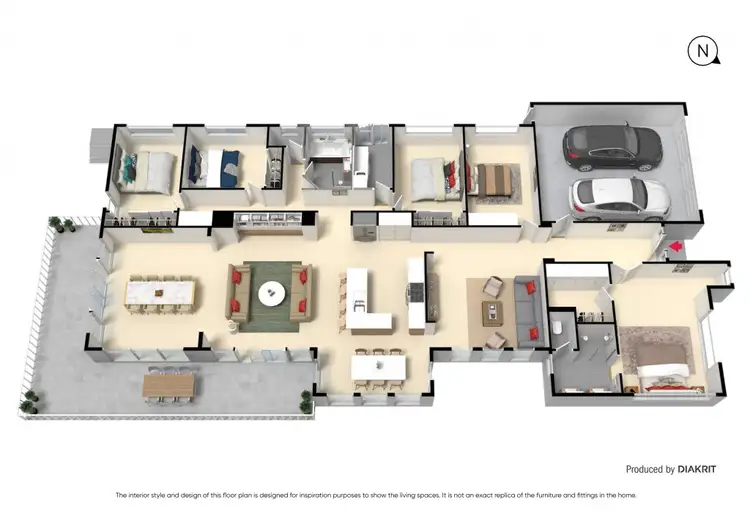 Floorplan of Homely house listing, 1 St Andrews Drive, Rye VIC 3941