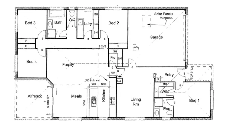 Floorplan of Homely house listing, 30 Madeira Close, Portland VIC 3305