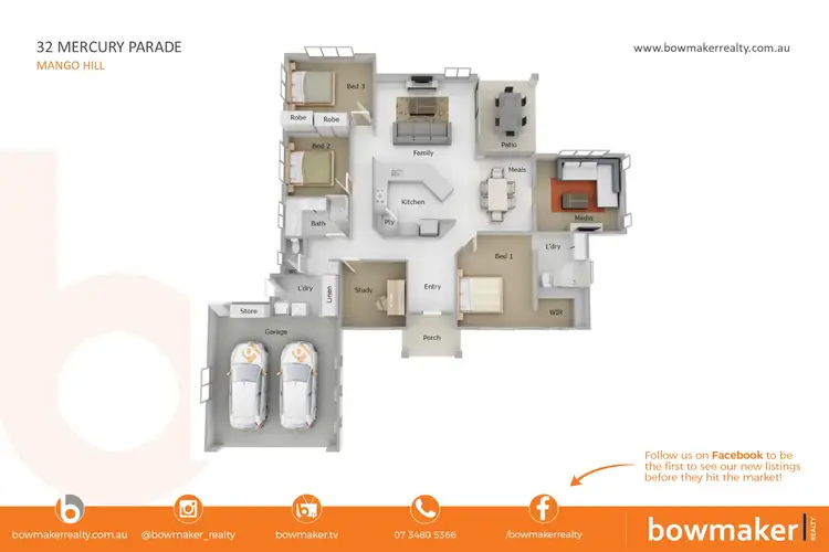 Floorplan of Homely house listing, 32 Mercury Parade, Mango Hill QLD 4509