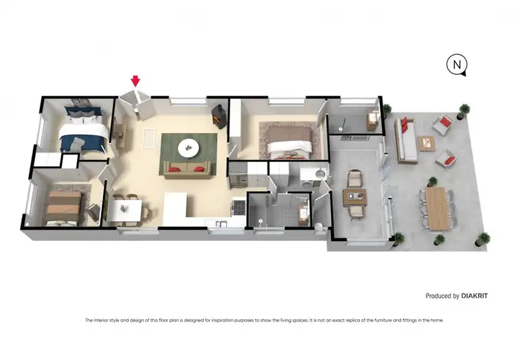 Floorplan of Homely house listing, 8 Mungala Crescent, Blairgowrie VIC 3942