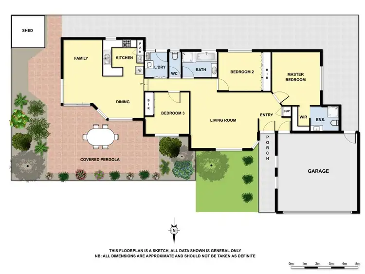 Floorplan of Homely house listing, 7 Southern Aurora Place, Boronia VIC 3155