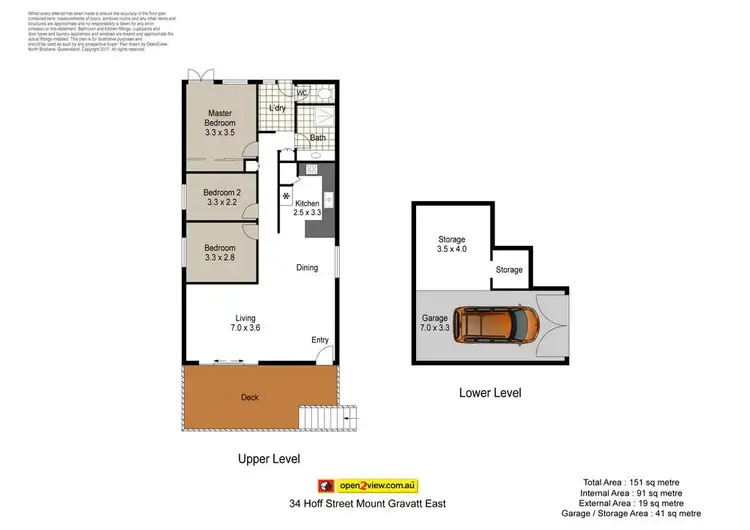Floorplan of Homely house listing, 34 Hoff Street, Mount Gravatt East QLD 4122