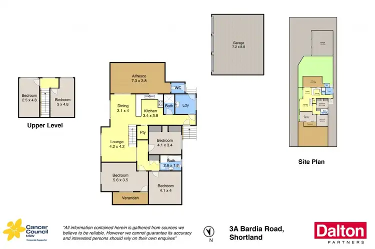 Floorplan of Homely house listing, 3A Bardia Road, Shortland NSW 2307