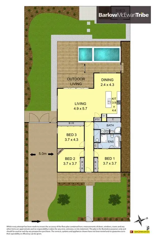 Floorplan of Homely house listing, 23 Jack Street, Newport VIC 3015