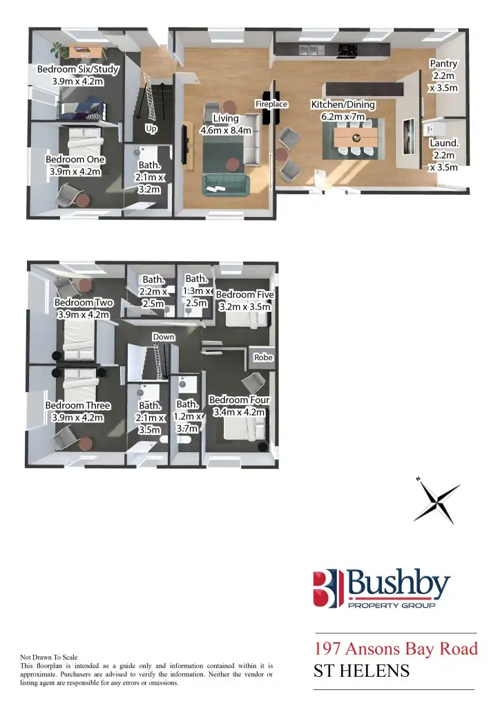 Floorplan of Homely house listing, 197 Ansons Bay Road, St Helens TAS 7216