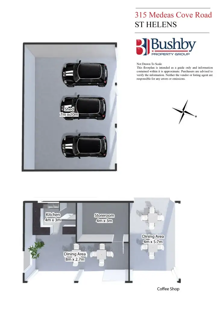 Floorplan of Homely house listing, 315 Medeas Cove Road, St Helens TAS 7216
