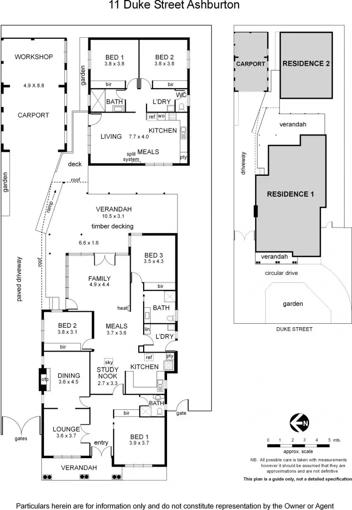 Floorplan of Homely house listing, 11 Duke Street, Ashburton VIC 3147