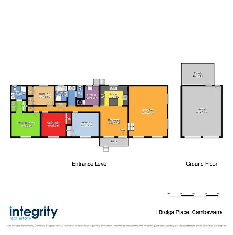 Floorplan of Homely house listing, 1 Brolga Place, Cambewarra NSW 2540