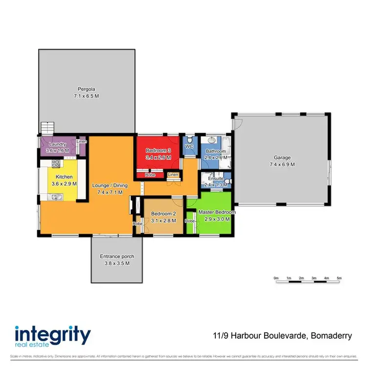 Floorplan of Homely house listing, 11/9 Harbour Boulevarde, Bomaderry NSW 2541