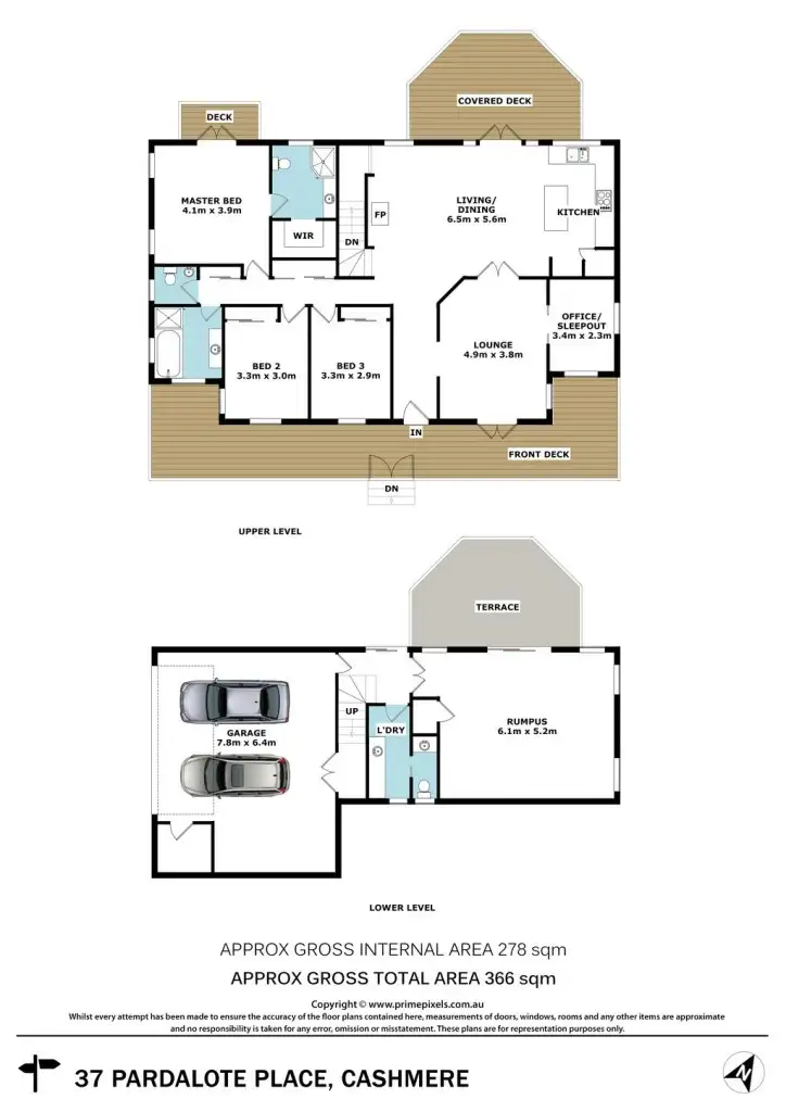 Floorplan of Homely house listing, 37 Pardalote Place, Cashmere QLD 4500