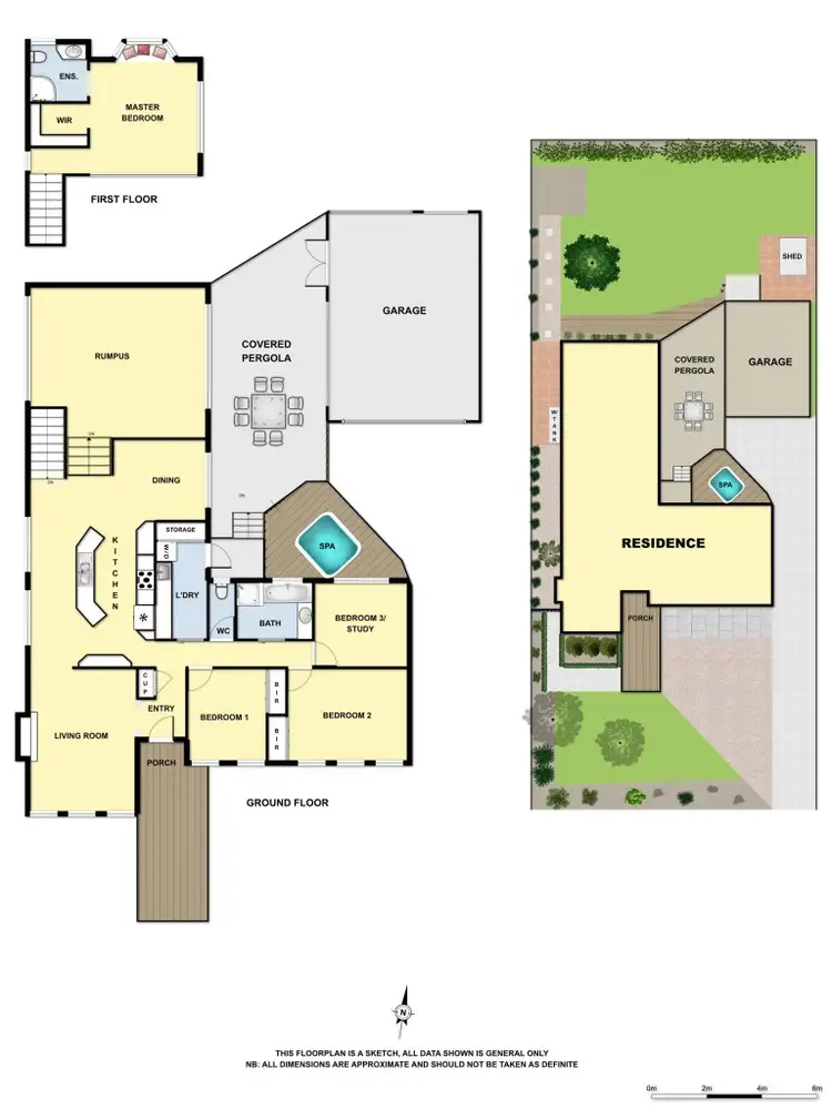 Floorplan of Homely house listing, 76 Edina Road, Ferntree Gully VIC 3156