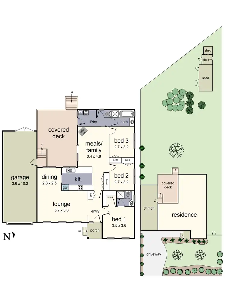 Floorplan of Homely house listing, 117 Cave Hill Road, Lilydale VIC 3140