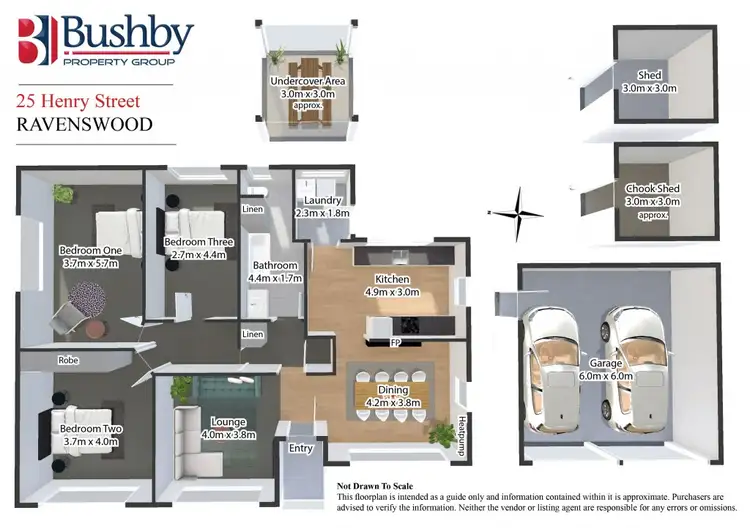 Floorplan of Homely house listing, 25 Henry Street, Ravenswood TAS 7250