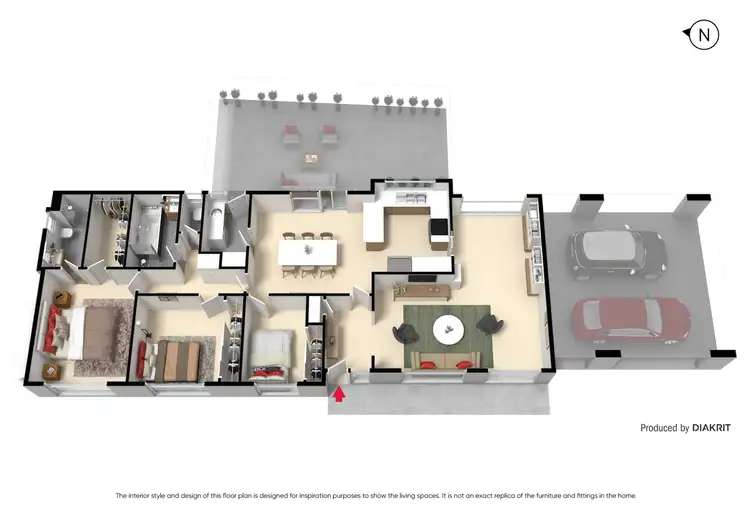 Floorplan of Homely house listing, 10 O'keefe Place, Hoppers Crossing VIC 3029