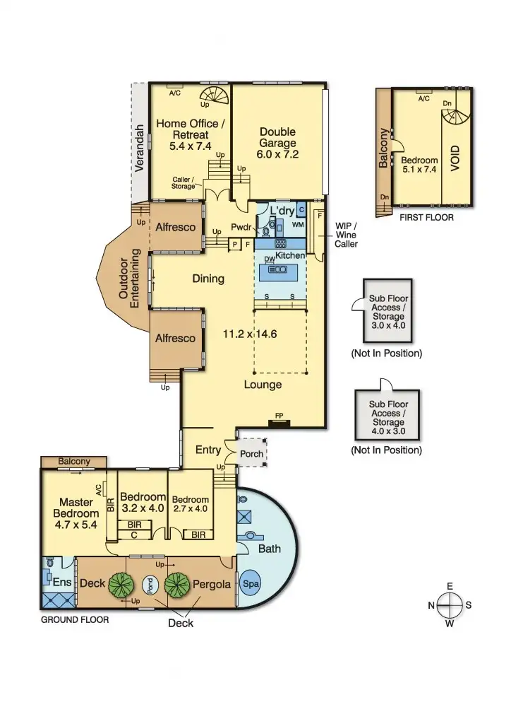 Floorplan of Homely house listing, 7 McCutcheon Close, Mount Eliza VIC 3930