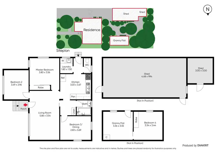 Floorplan of Homely house listing, 20 Thomas Street, Laverton VIC 3028