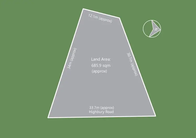 Floorplan of Homely land listing, 60 Highbury Road, Rye VIC 3941