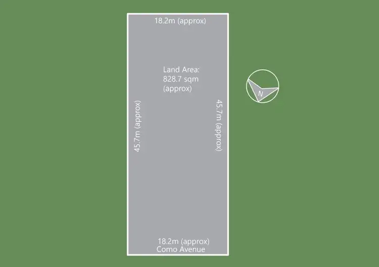 Floorplan of Homely land listing, 5 Como Avenue, Rye VIC 3941