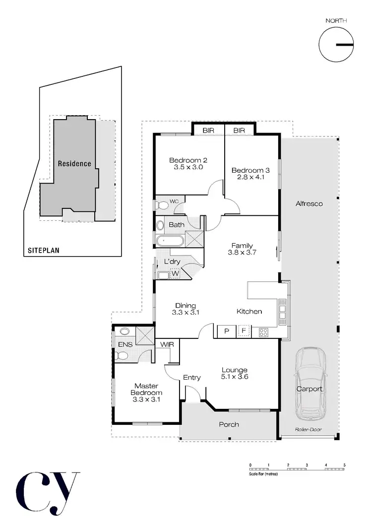 Floorplan of Homely villa listing, 15 Pepler Avenue, Salter Point WA 6152