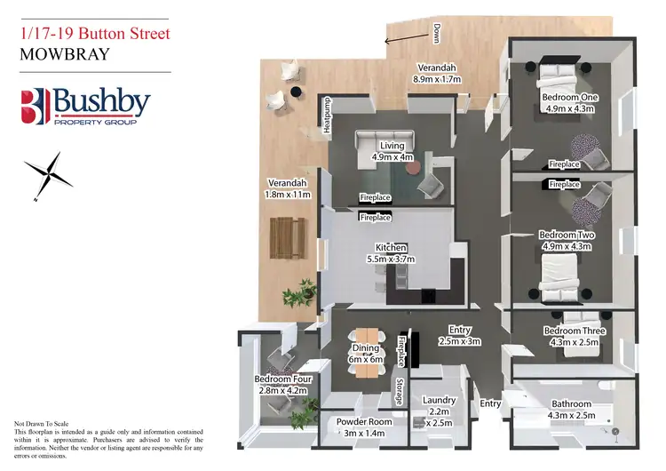 Floorplan of Homely house listing, 17-19 Button Street, Mowbray TAS 7248