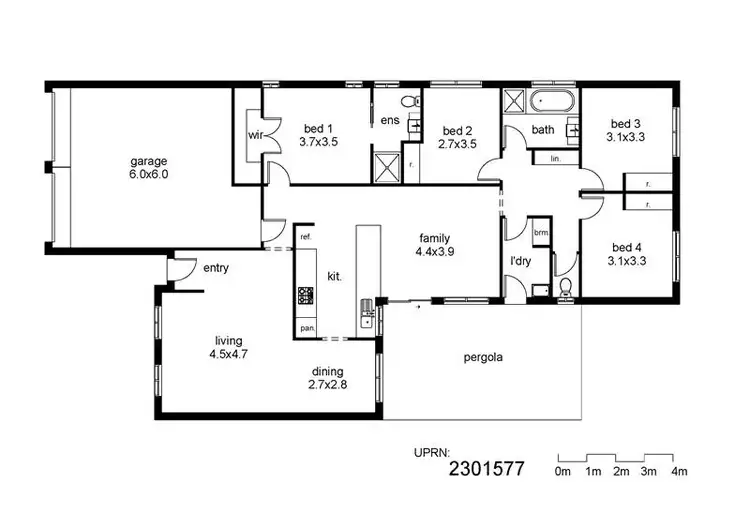 Floorplan of Homely house listing, Address available on request