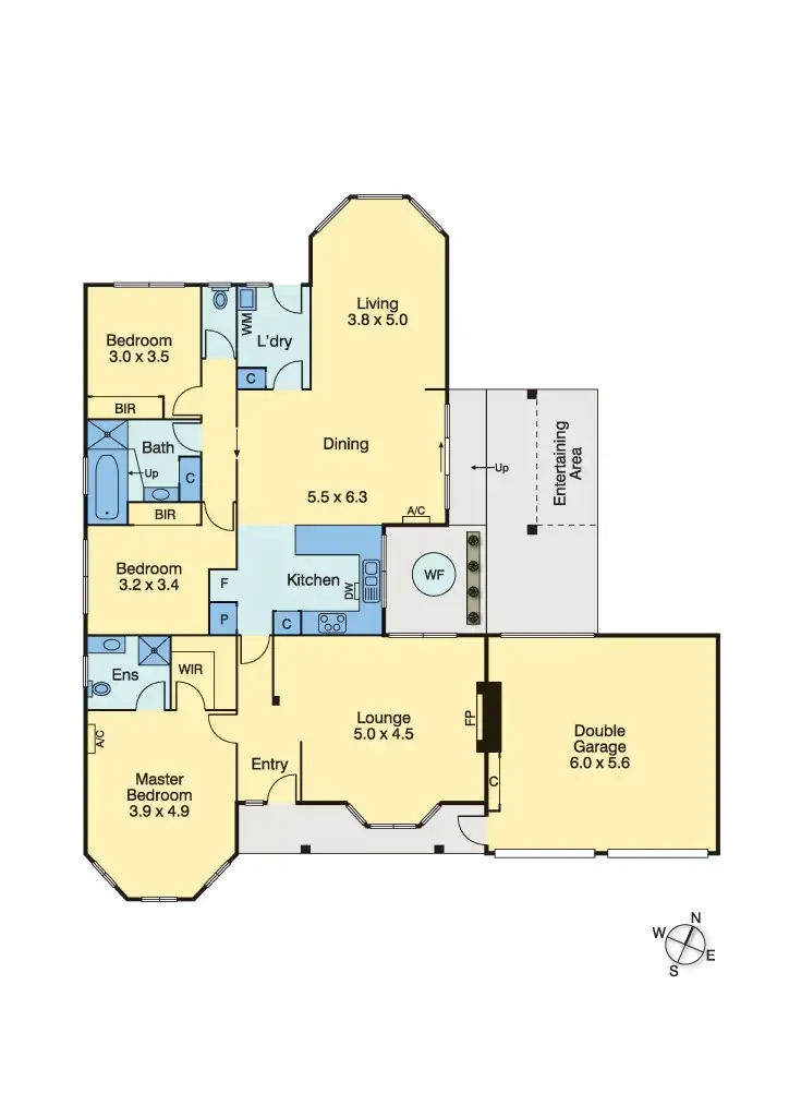 Floorplan of Homely house listing, 33 Granite Drive, Langwarrin VIC 3910