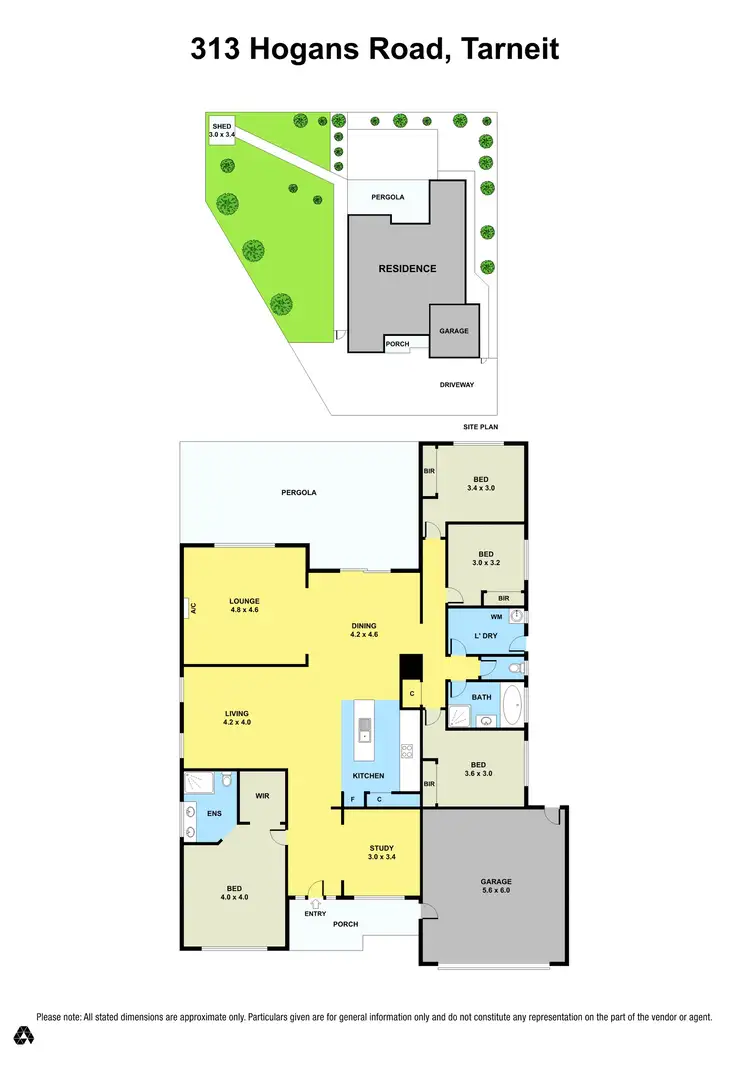 Floorplan of Homely house listing, 313 Hogans Road, Tarneit VIC 3029