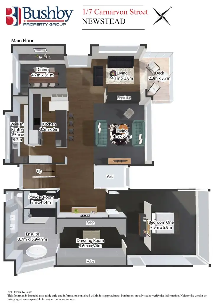 Floorplan of Homely house listing, 1/7 Carnarvon Street, Newstead TAS 7250