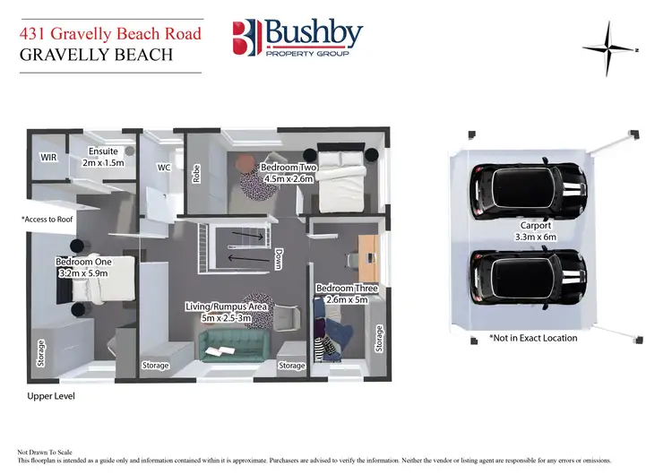 Floorplan of Homely house listing, 431 Gravelly Beach Road, Gravelly Beach TAS 7276